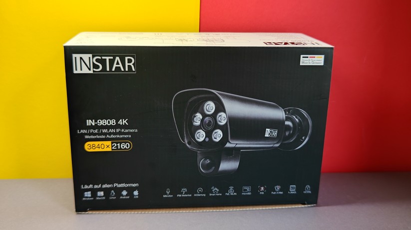 Instar IN-9808 4K im Test: Top-Überwachungskamera mit WDR, MQTT, Onvif & Homekit 