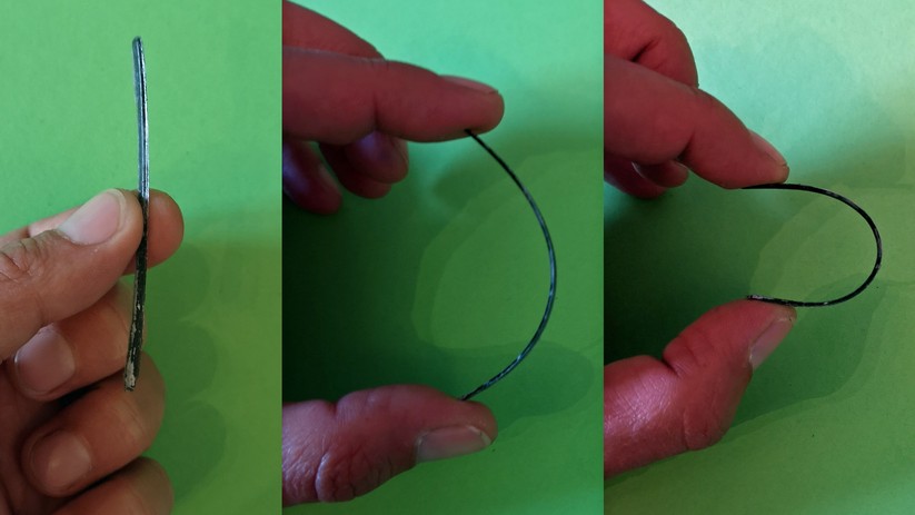 Je höher der Anteil an Flex-Resin ist, desto elastischer ist das Endergebnis.