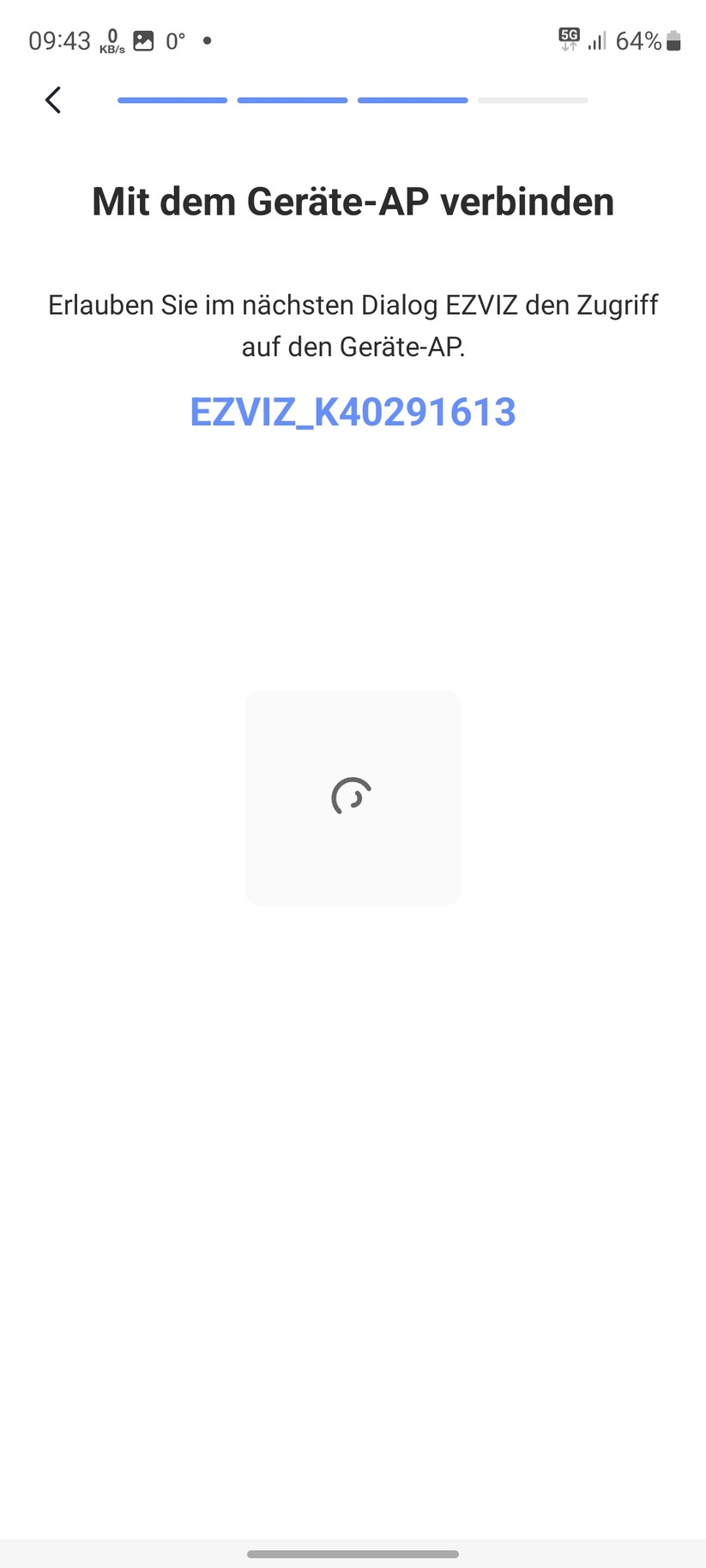 Ezviz EB3: Inbetriebnahme