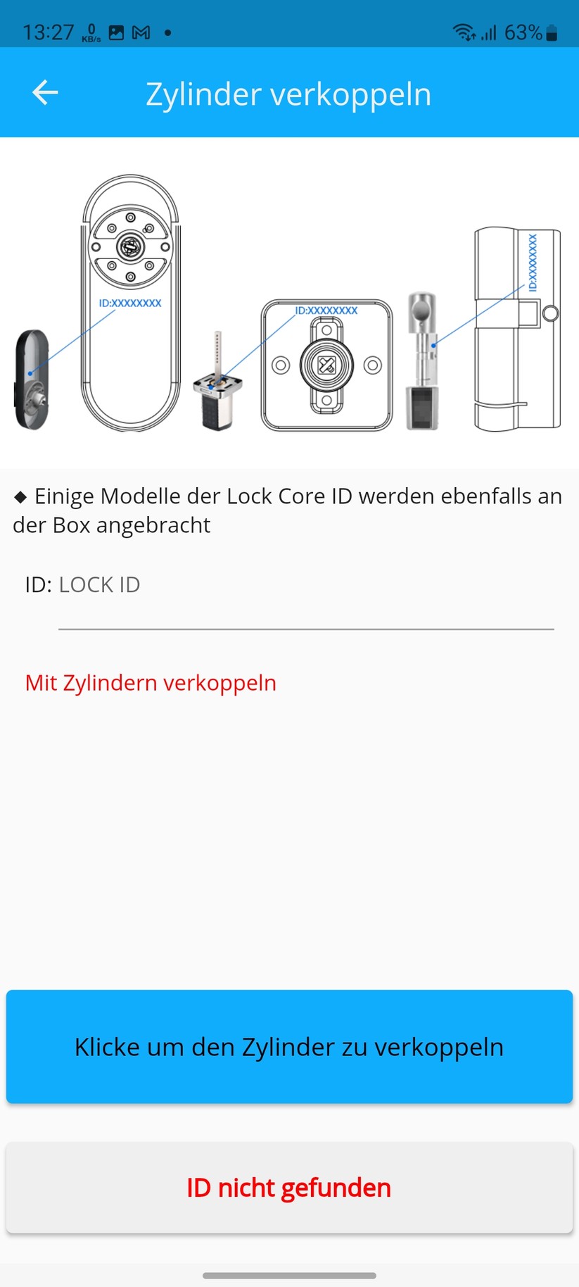 Welock Fingerprint Smart Lock Touch 41: App