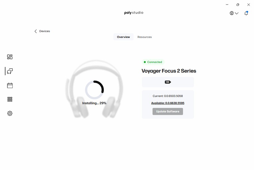 Poly Voyager Focus 2 UC - Bilder App