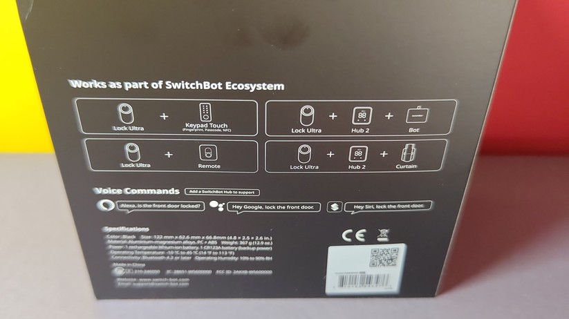 Switchbot Lock Ultra Vision Pro: Entsperren mit Gesicht, Hand, Fingerabdruck, NFC-Card, Code und App