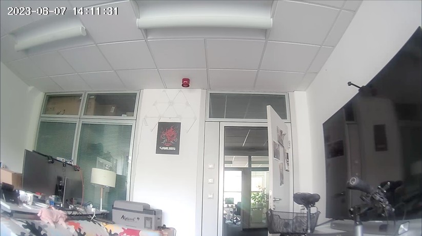 Visortech Outdoor-Wandleuchte mit 2K-Outdoor-Kamera ZX-5319: Den Livestream können Anwender auch mit einem kompatiblen Browser betrachten.