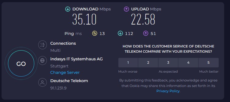 Mini-PC GXMO/Alliwava-H56: Im 2,4-GHz-Netz sinkt die Leistung.