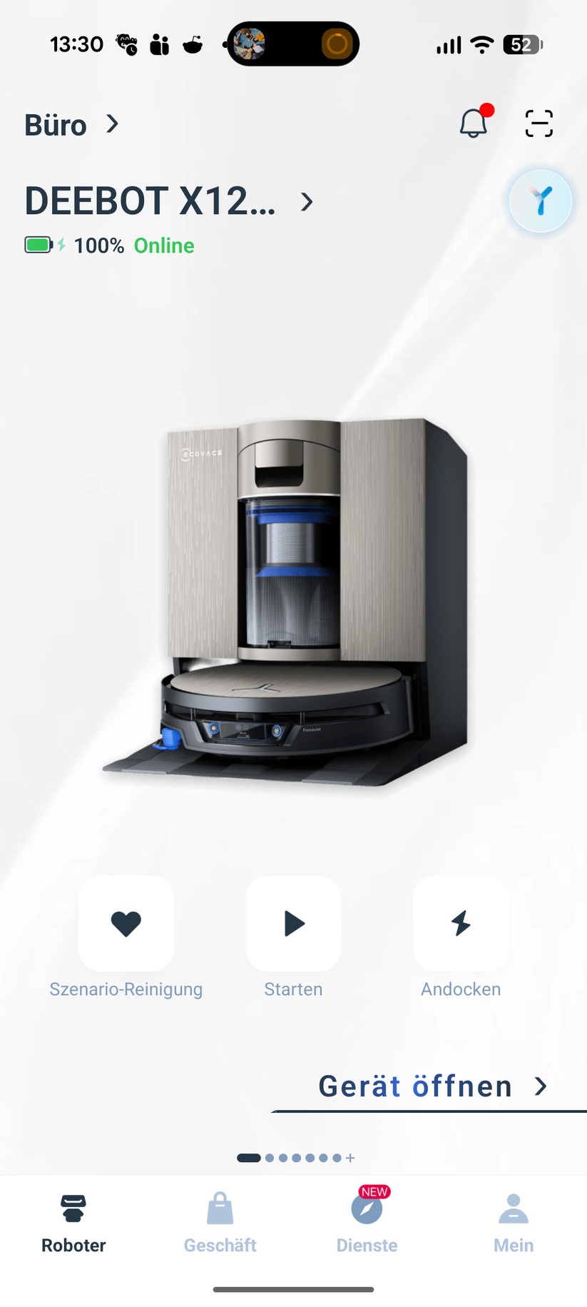 Ecovacs X12S Omnicyclone – App & Einrichtung