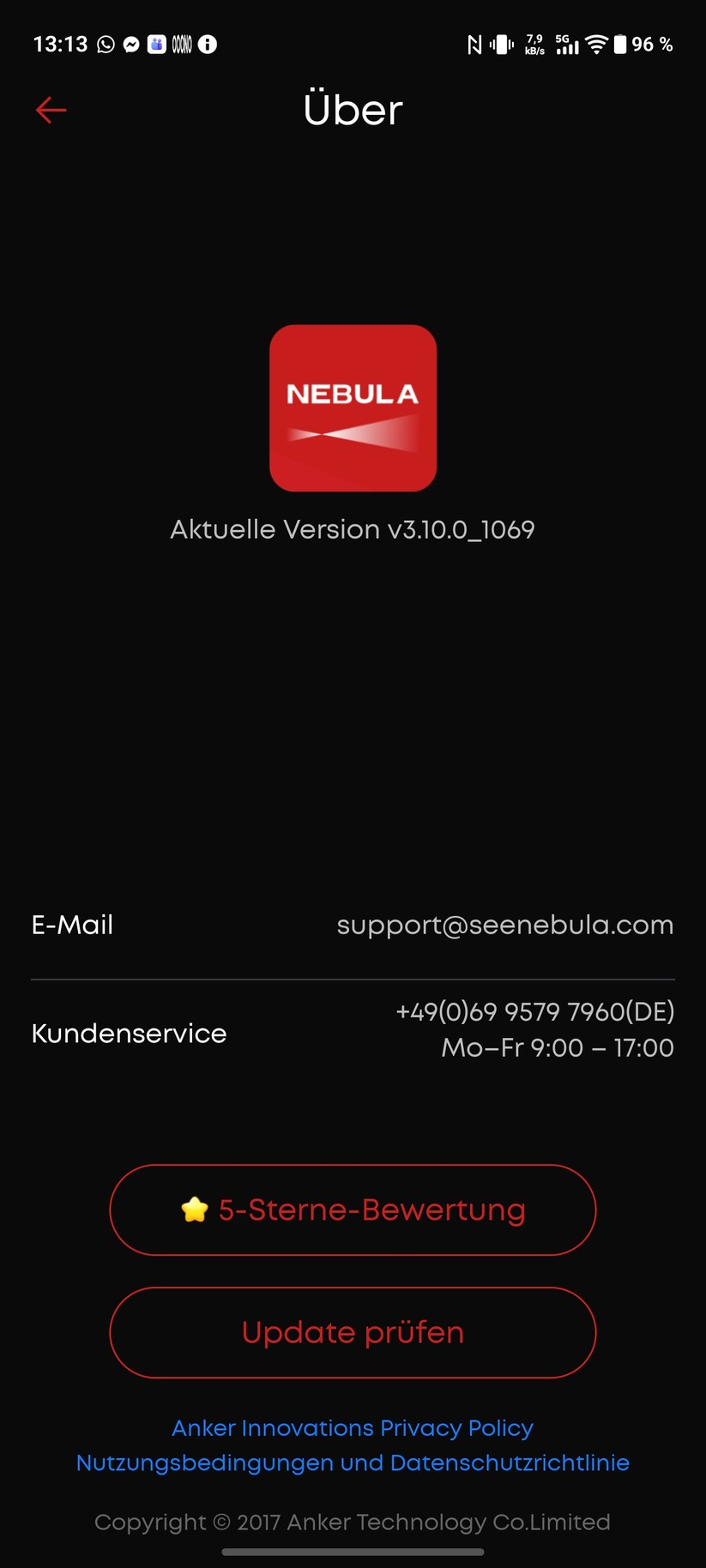 Soundcore Nebula P1 Screenshot