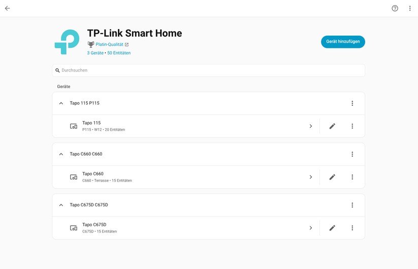 Die Integration in Home Assistant funktioniert zwar, ist praktisch aber wenig nützlich. Sensoren und Livestream gibt es keine. Nur über Smartthings lässt sich der Bewegungssensor auch unter Home Assistant nutzen.