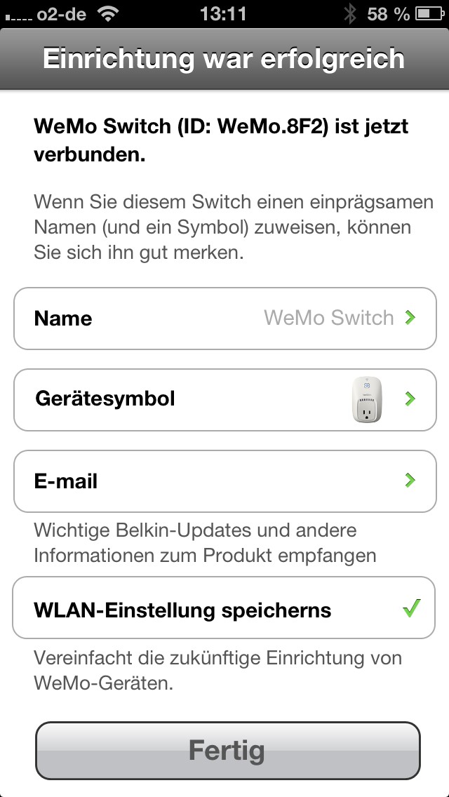 Name und Bild festlegen