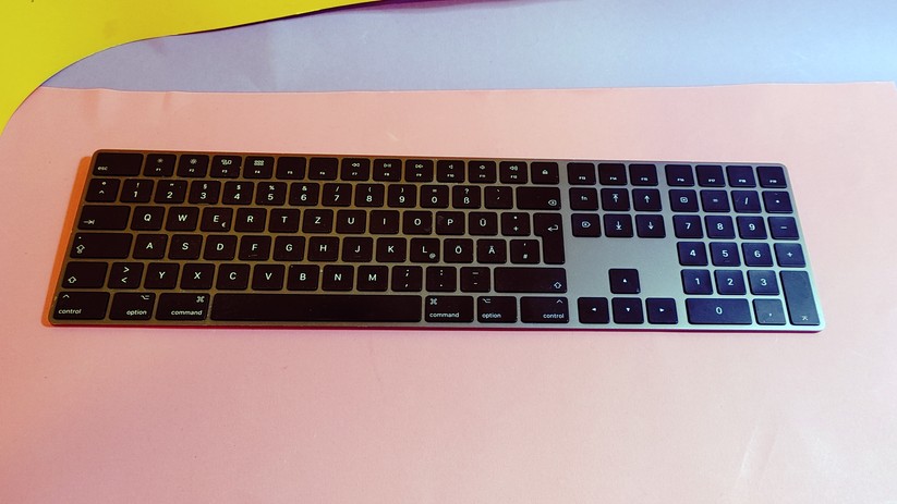 Flacher als beim Apple Magic Keyboard geht es kaum. 