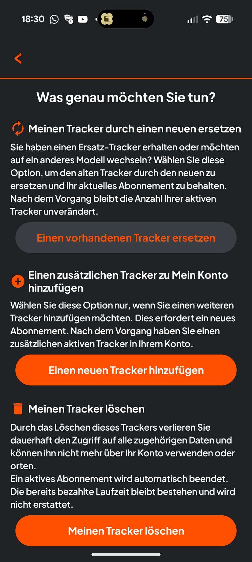 Weenect XT – Bilderstrecke