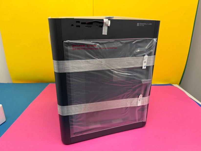 Als nächstes kommt die Folie runter.