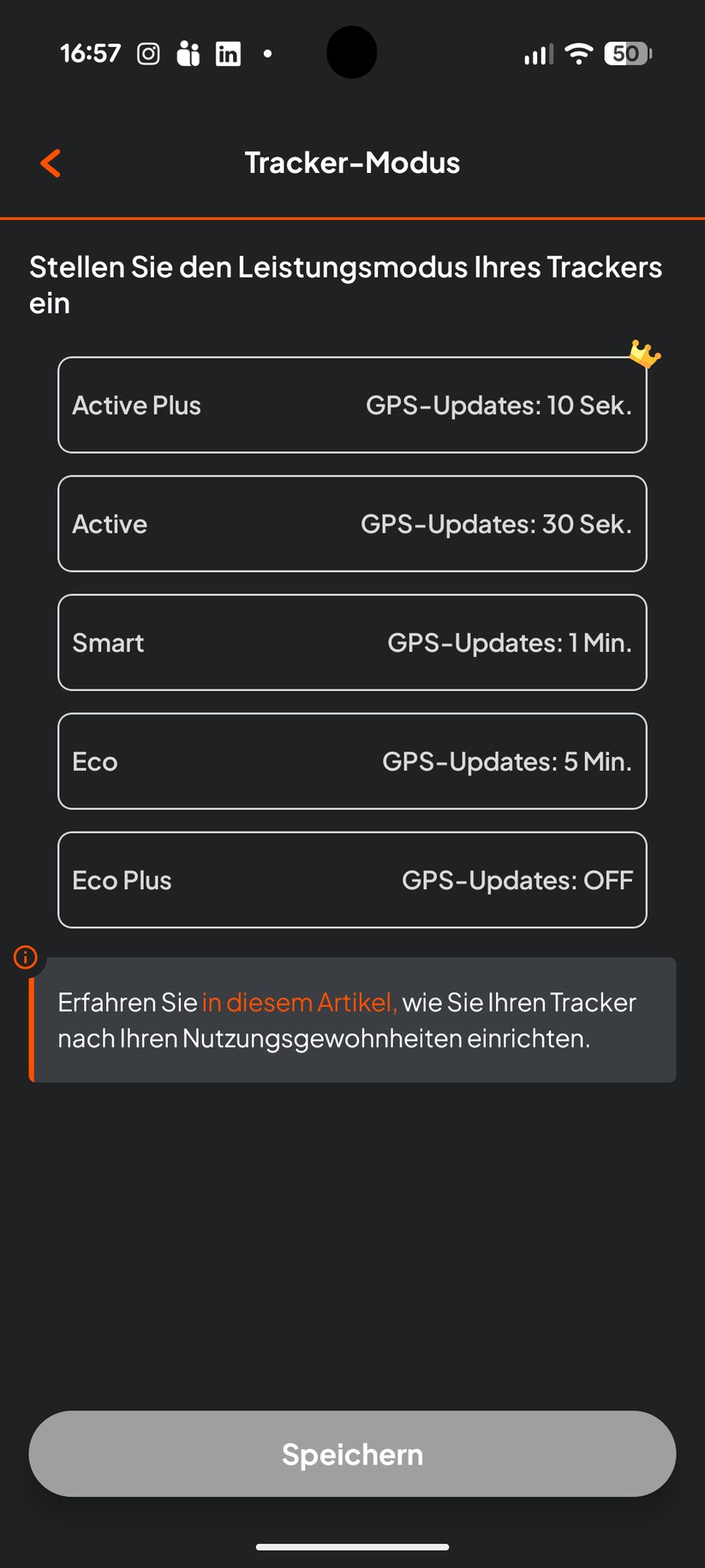 Weenect XT – Bilderstrecke