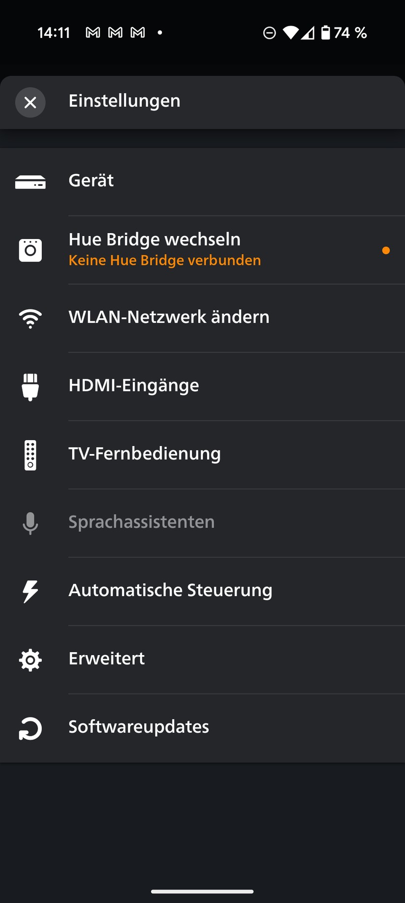 Philips Hue Play HDMI Sync Box 8K Screenshot