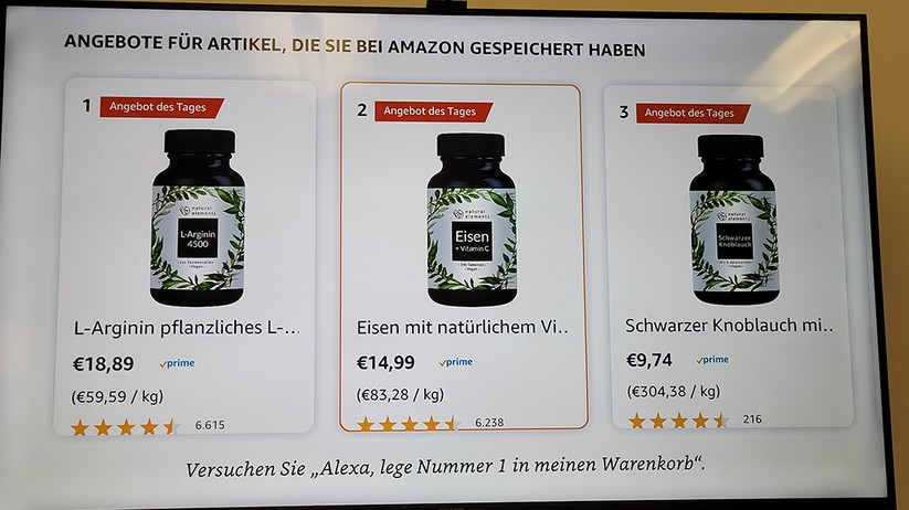 Fire TV Cube 2022: Einstellungen