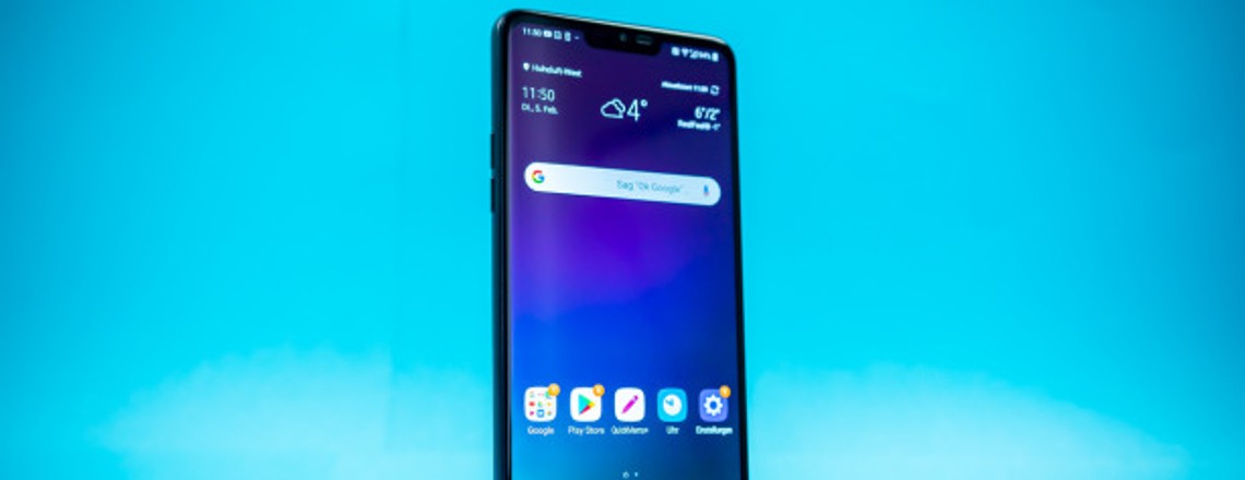 LG G7 Fit im Test: helles Display, dunkle Kamera