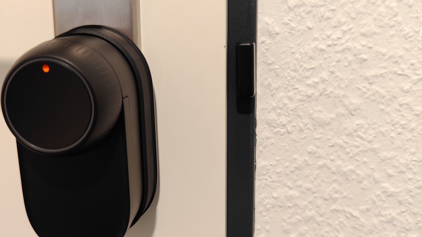 Switchbot Lock Ultra mit Keypad Vision: Montage Schloss