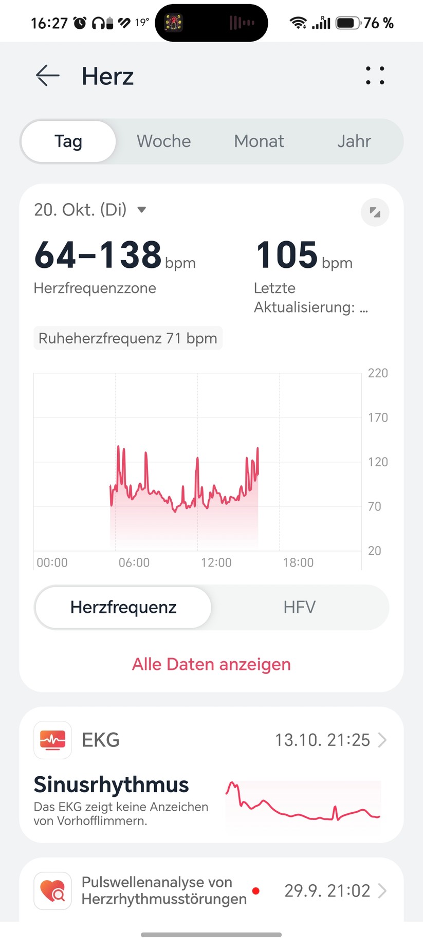 Huawei Watch 6 Pro 43 mm: Health App