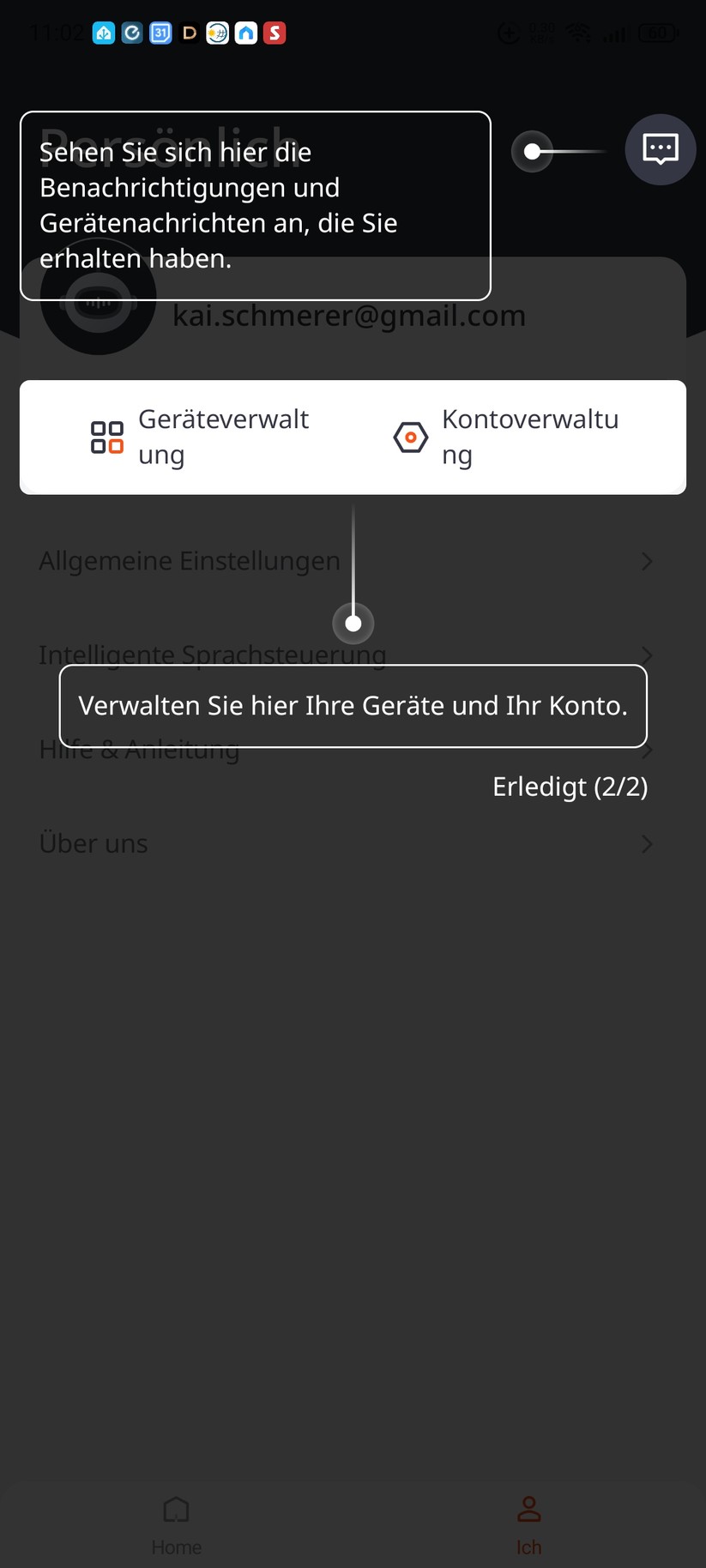  Inbetriebnahme und Kartierung