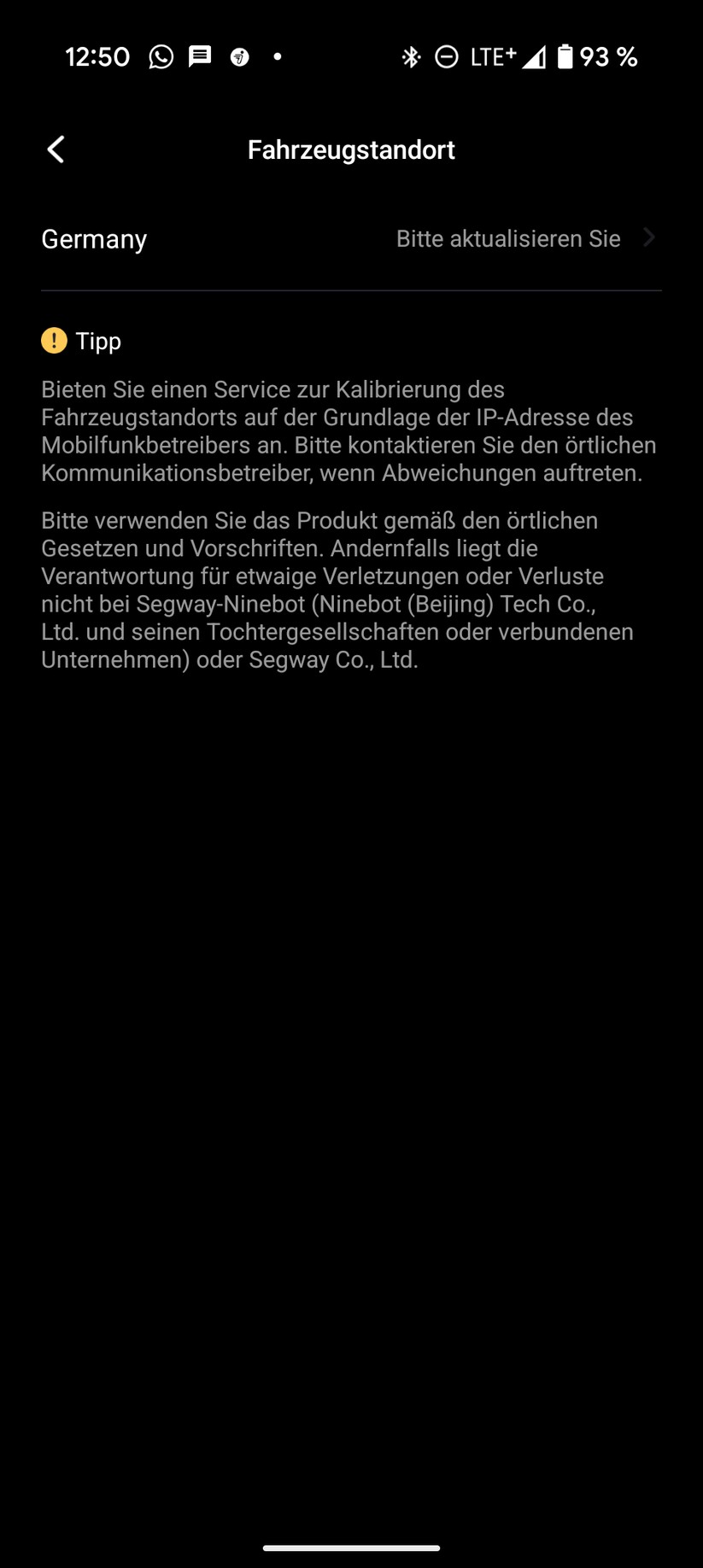 Segway Ninebot F3 Pro Screenshot