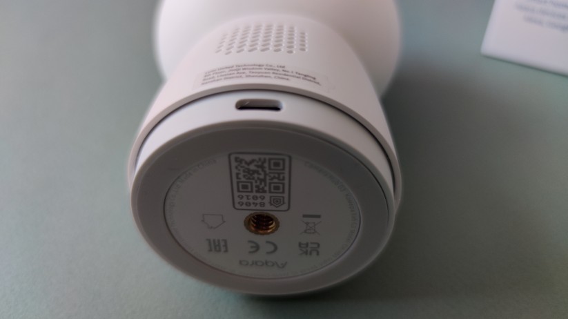Aqara G3: Die Überwachungskamera mit integriertem Zigbee-Hub ist kompatibel zu Homekit. Die Videoauflösung beträgt dann wegen der Limitierung von Apple allerdings nur FullHD.