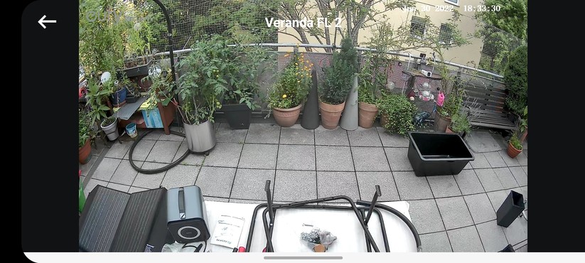 Eufy Floodlight Cam (Full-HD): Aufnahme bei Tag