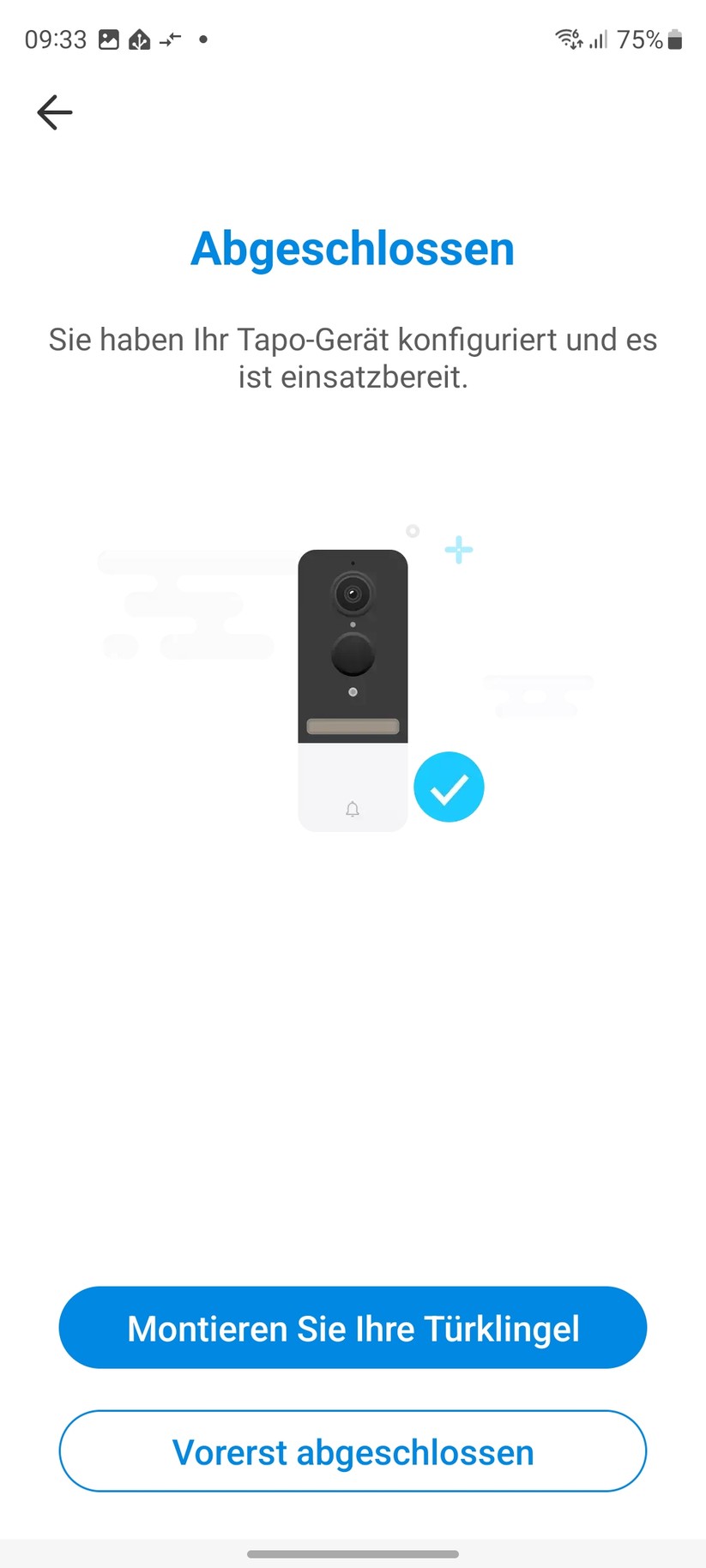 Video-Türklingel TP-Link Tapo D230S1
