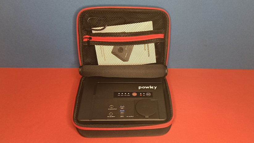Powkey Powerbank mit Steckdose