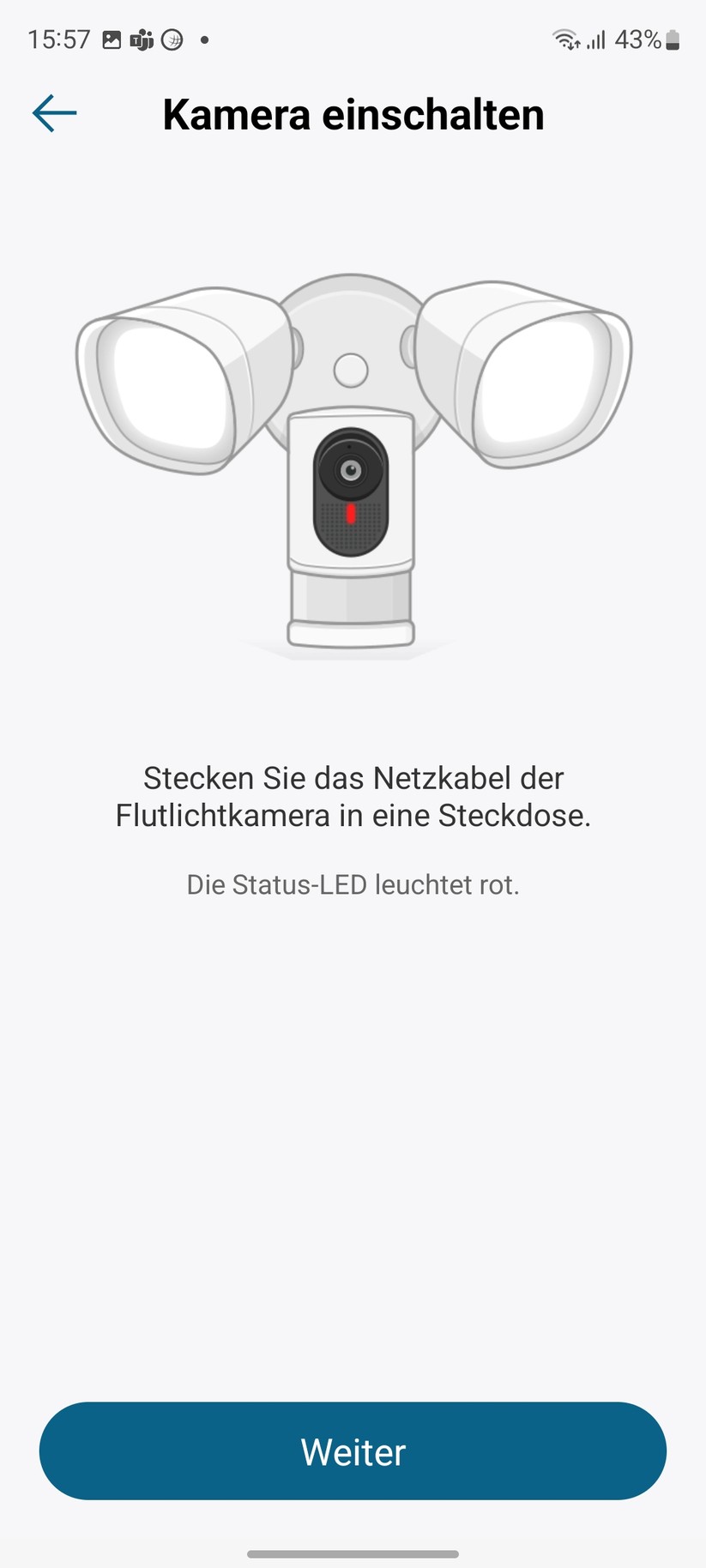 Eufy Floodlight Cam (2500 Lumen, Full-HD): Inbetriebnahme 16