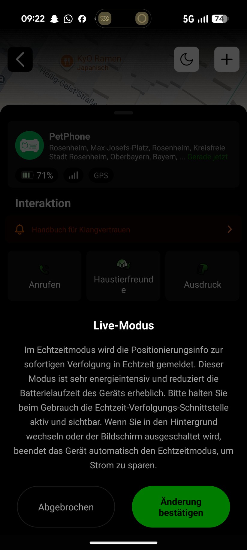 Glocalme Petphone – Bilderstrecke