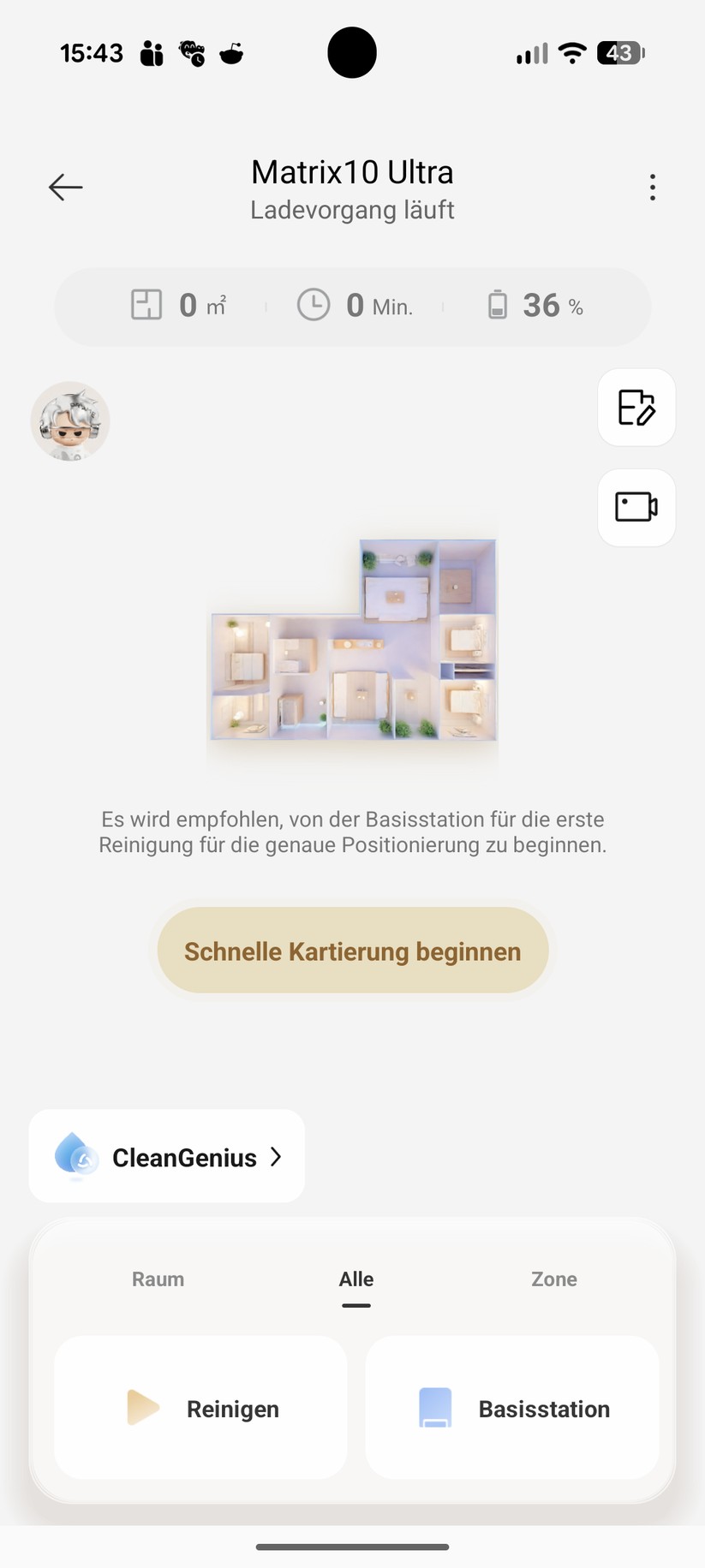 Dreame Matrix 10 Ultra – App & Einrichtung