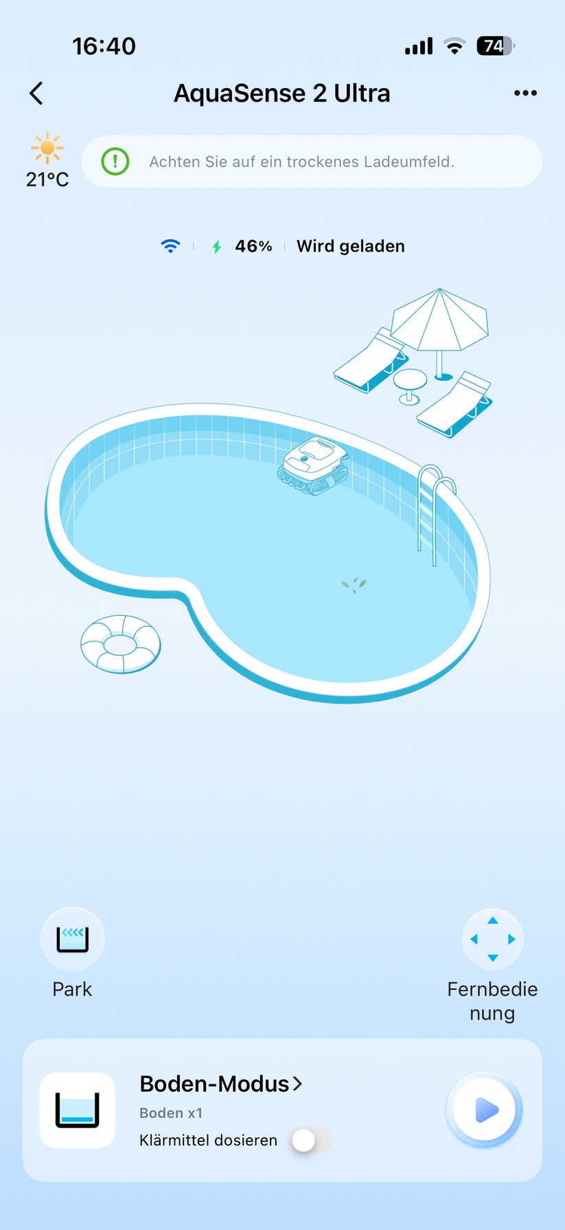 Beatbot Aquasense 2 Ultra - Bilder App 