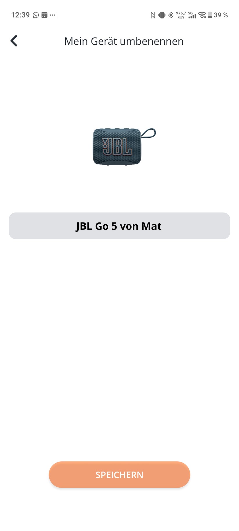 JBL Go 5 Screenshot