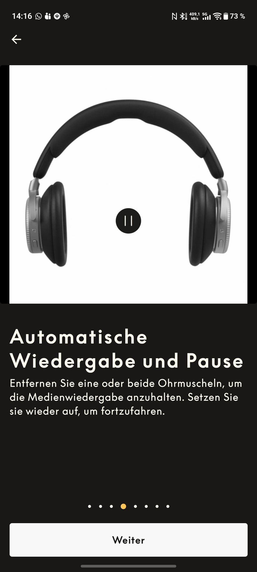 Bang & Olufsen Beoplay H100 Screenshot