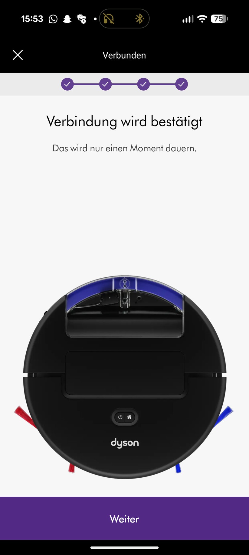 Dyson Spot + Scrub AI – App & Einrichtung
