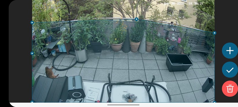 Eufy Floodlight Cam (Full-HD): Aktivitätszone