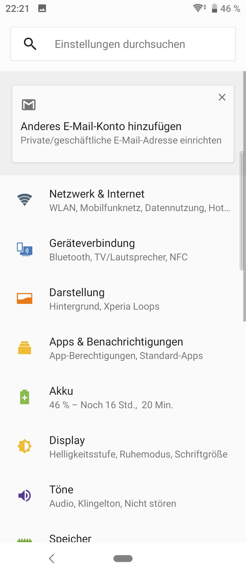 Einstellungen