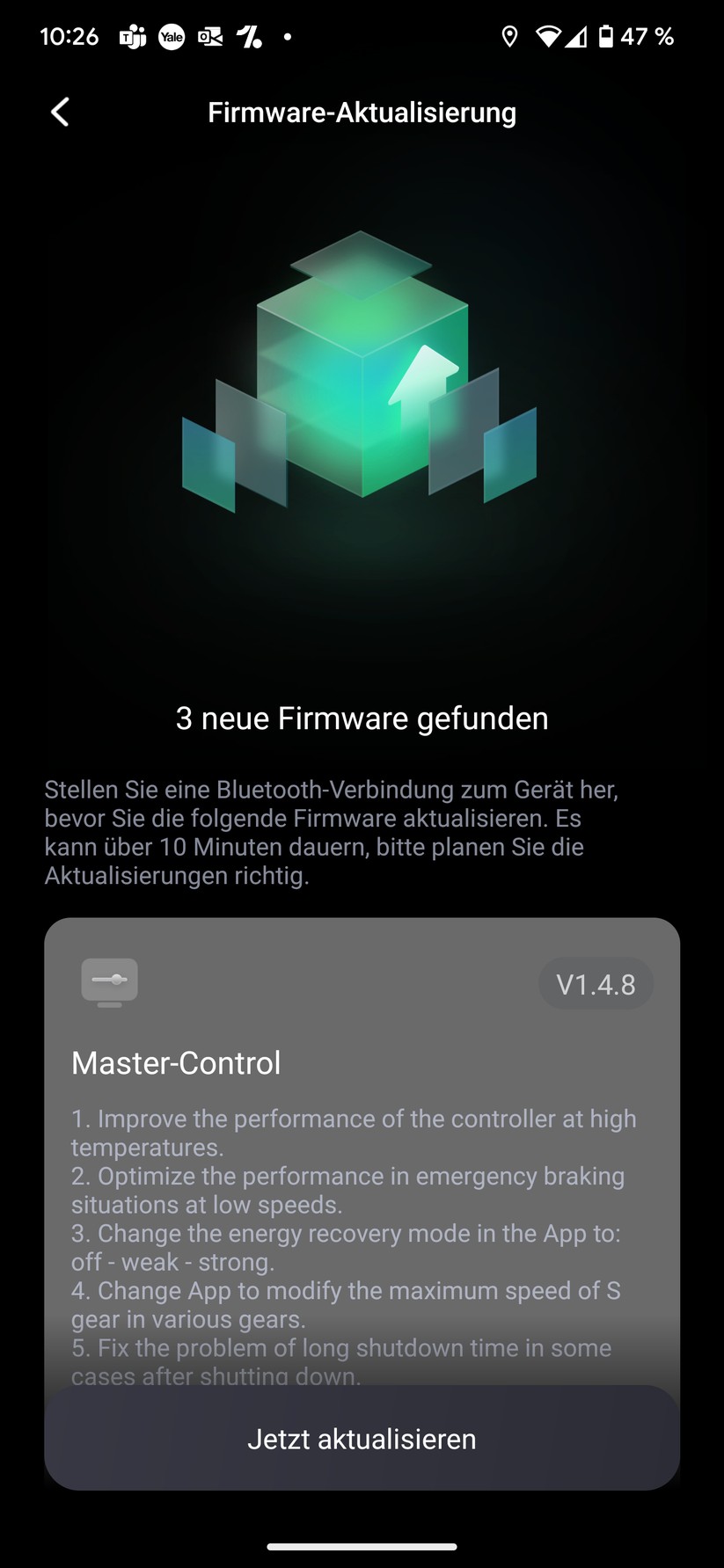 Ninebot by Segway Max G2D Screenshot