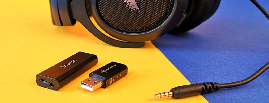 Kopfhörerverstärker und USB-Soundkarten bis 40 Euro