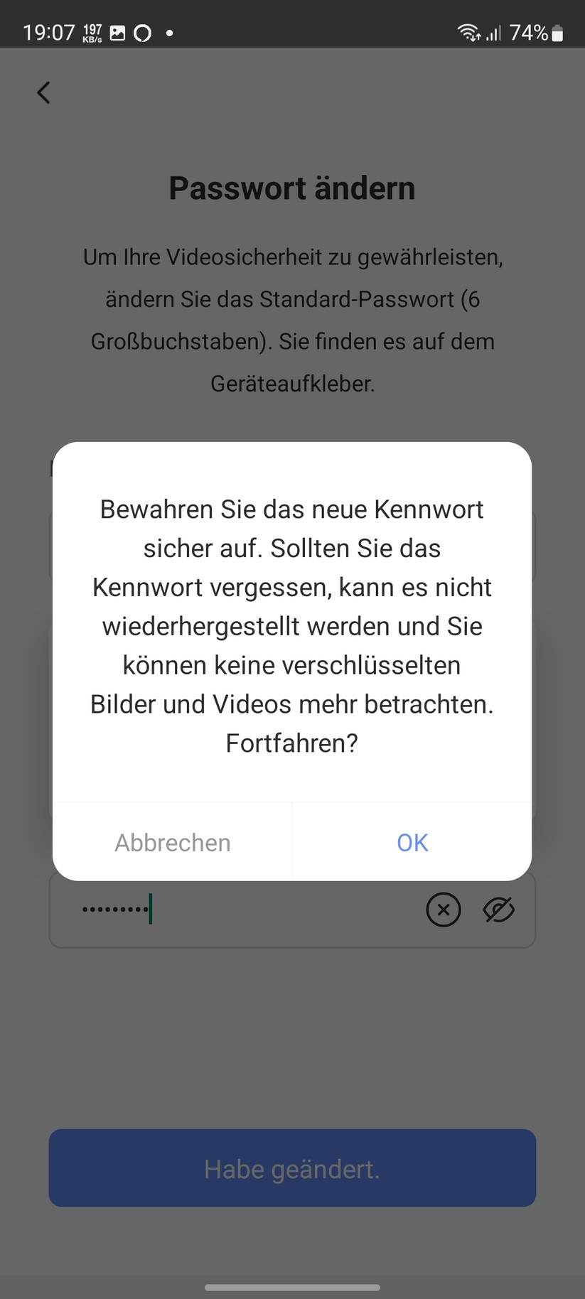 Ezviz C8W Pro 2K: Einrichtung