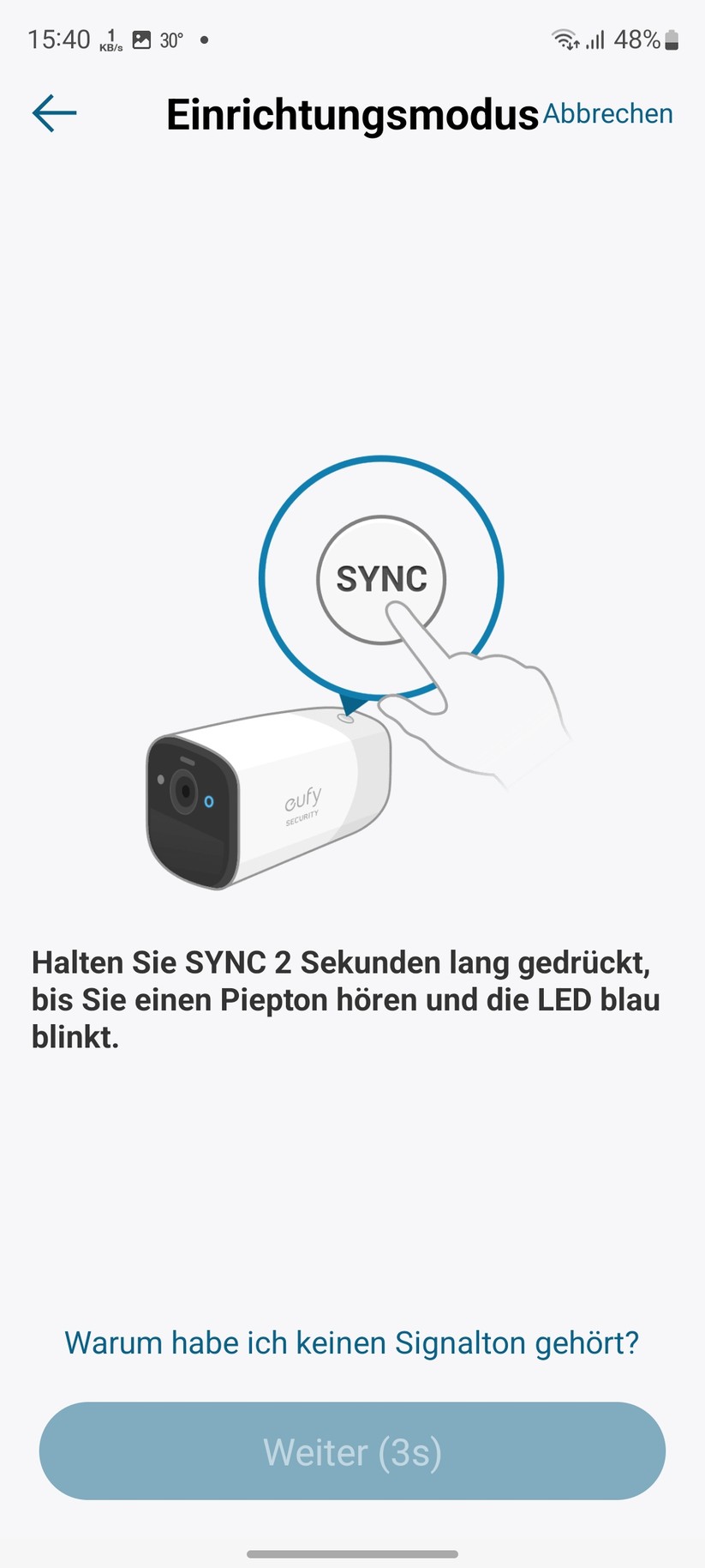 Eufy 4G LTE Starlight: Einrichtung