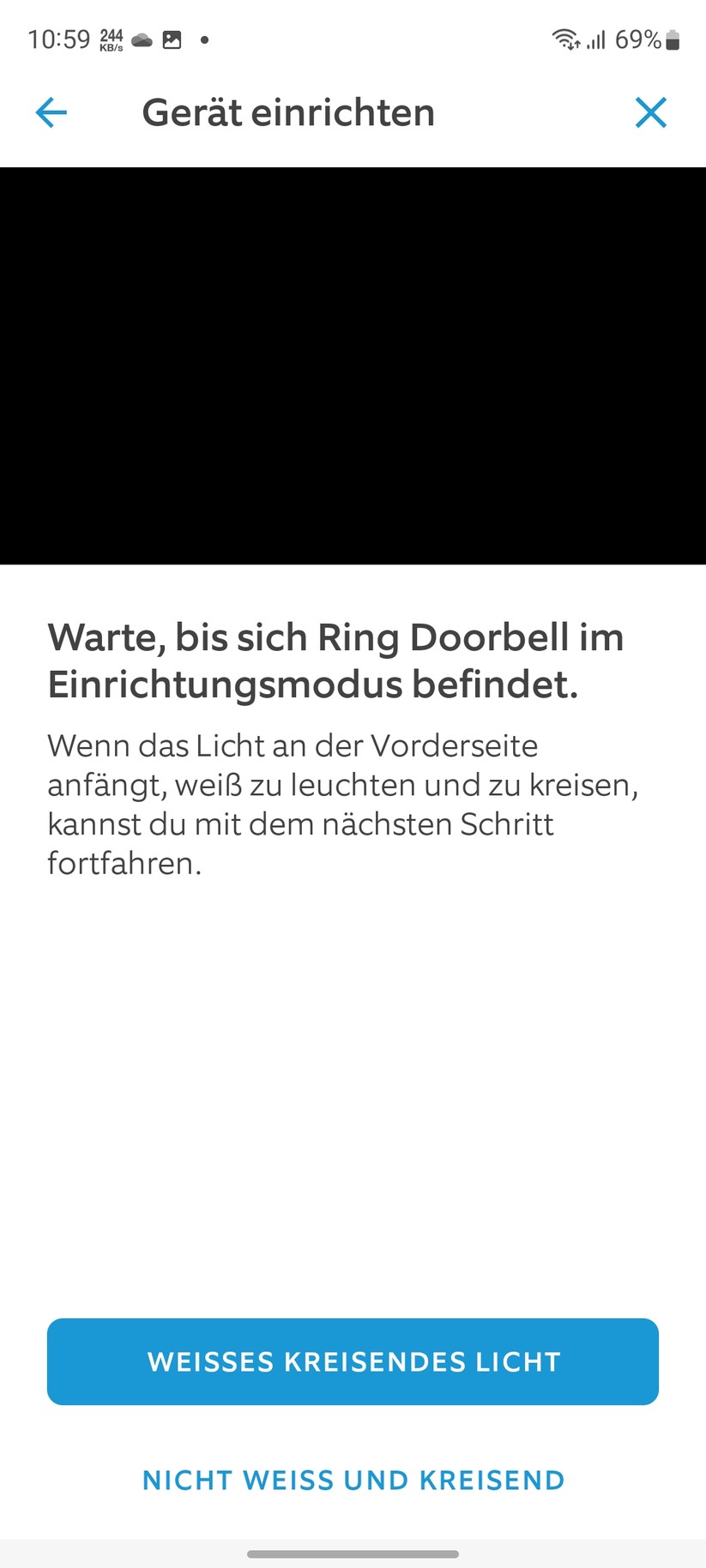 Ring Doorbell 4: Einrichtung