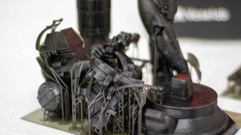 Testdruck  mit dem Voxelab Proxima 8.9 4K