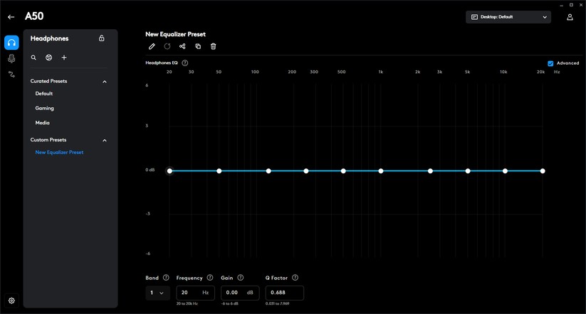 Logitech Astro A50 - Bilder App