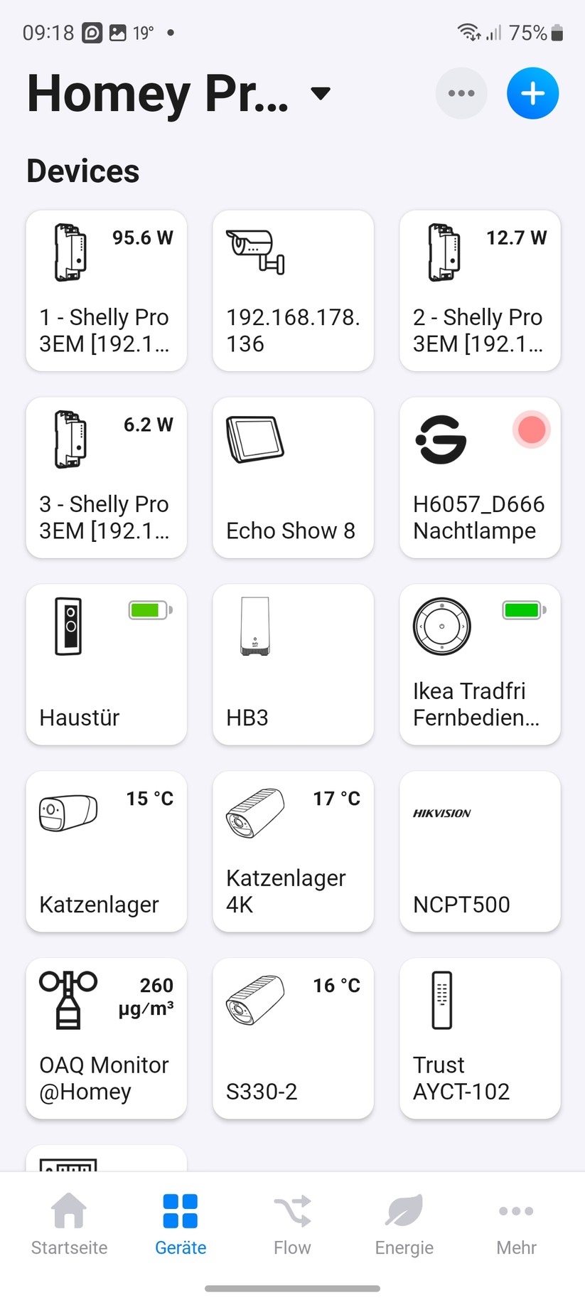 Reolink CX410: Integration in Homey Pro