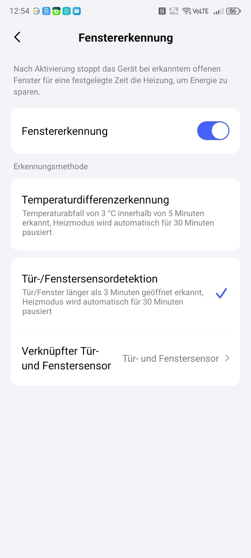  Einstellungen, Kalibrierung