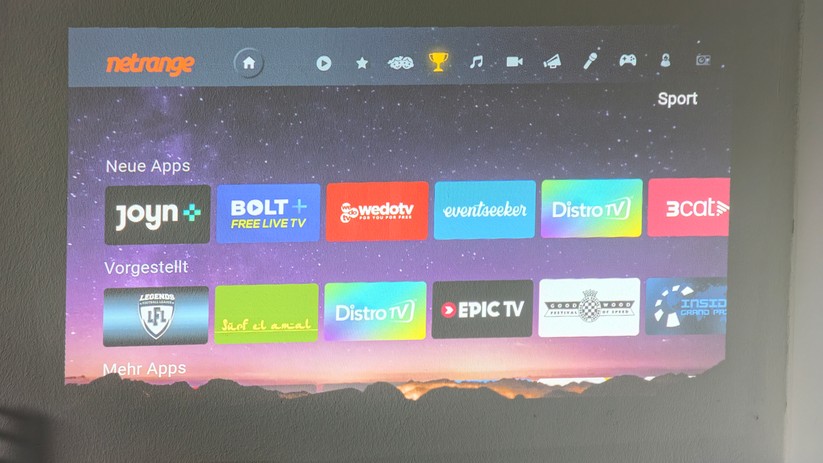 Wemax S5 Screenshot