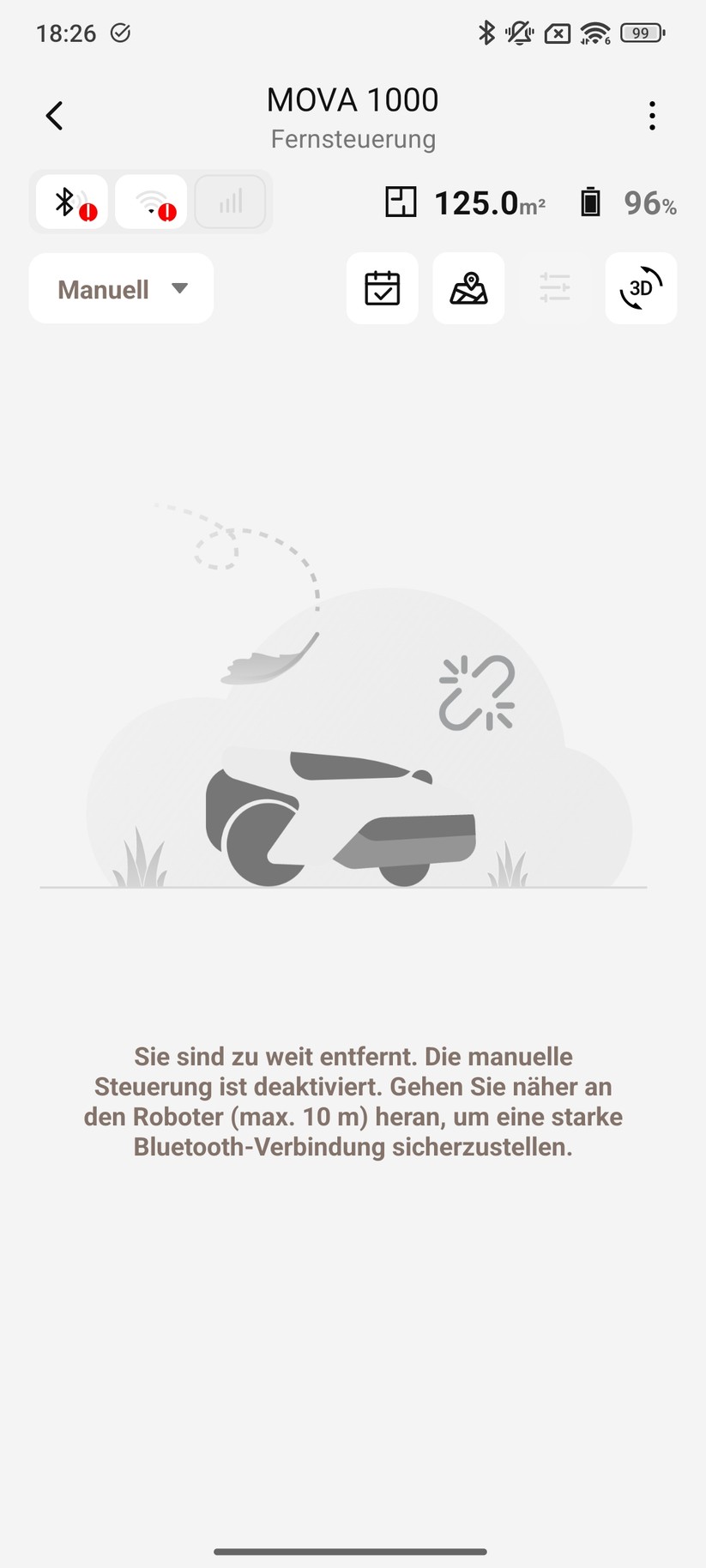 Mova 1000 – App