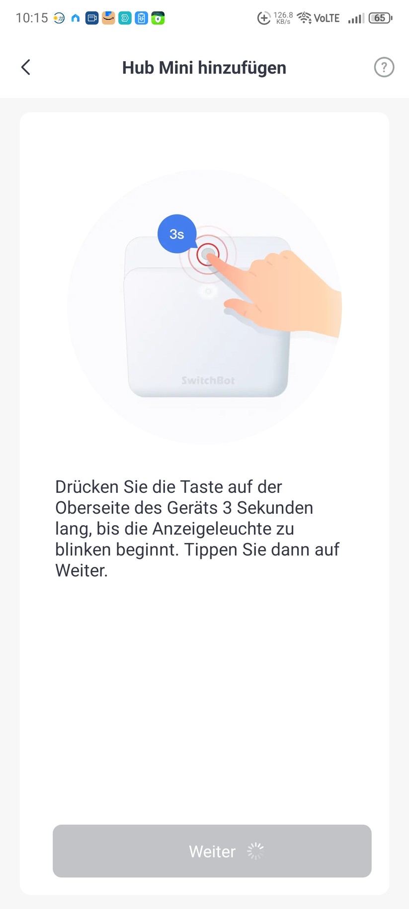 Lock Ultra, Keypad, Hub Mini: Die Einrichtung erfolgt über die Switchbot-App.