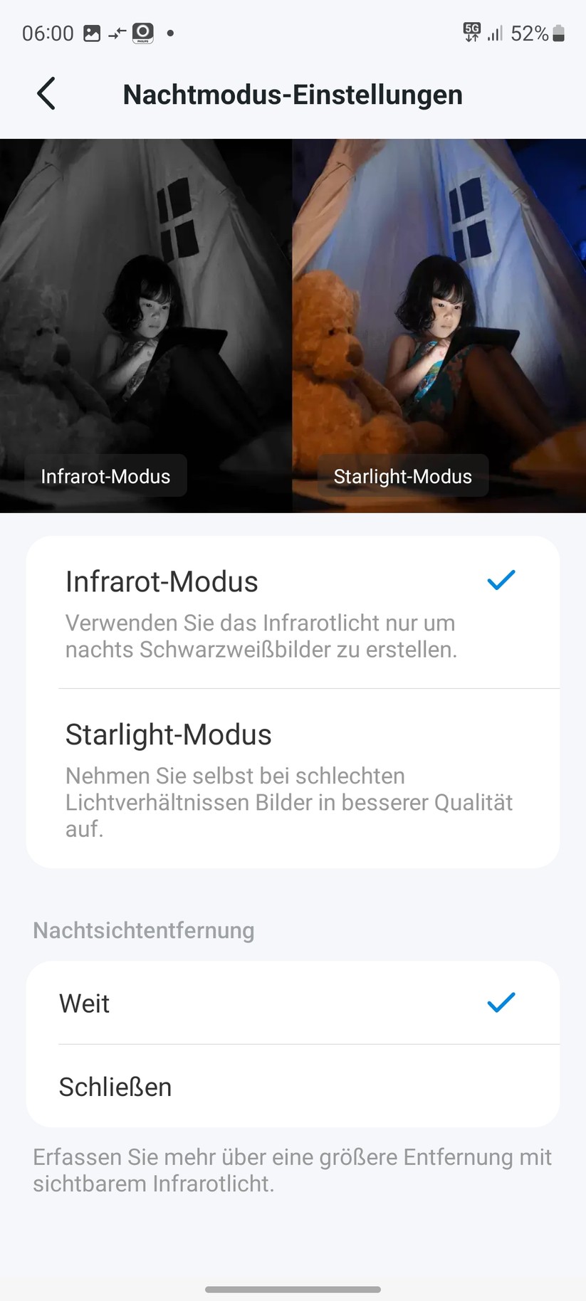 TP-Link Tapo C225: Einstellungen