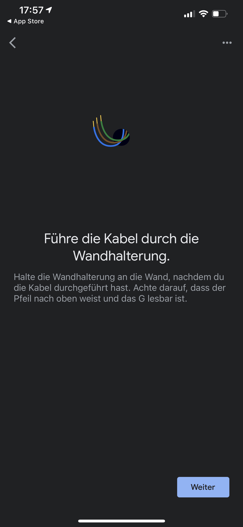 Google Home App für Nest Floodlight 